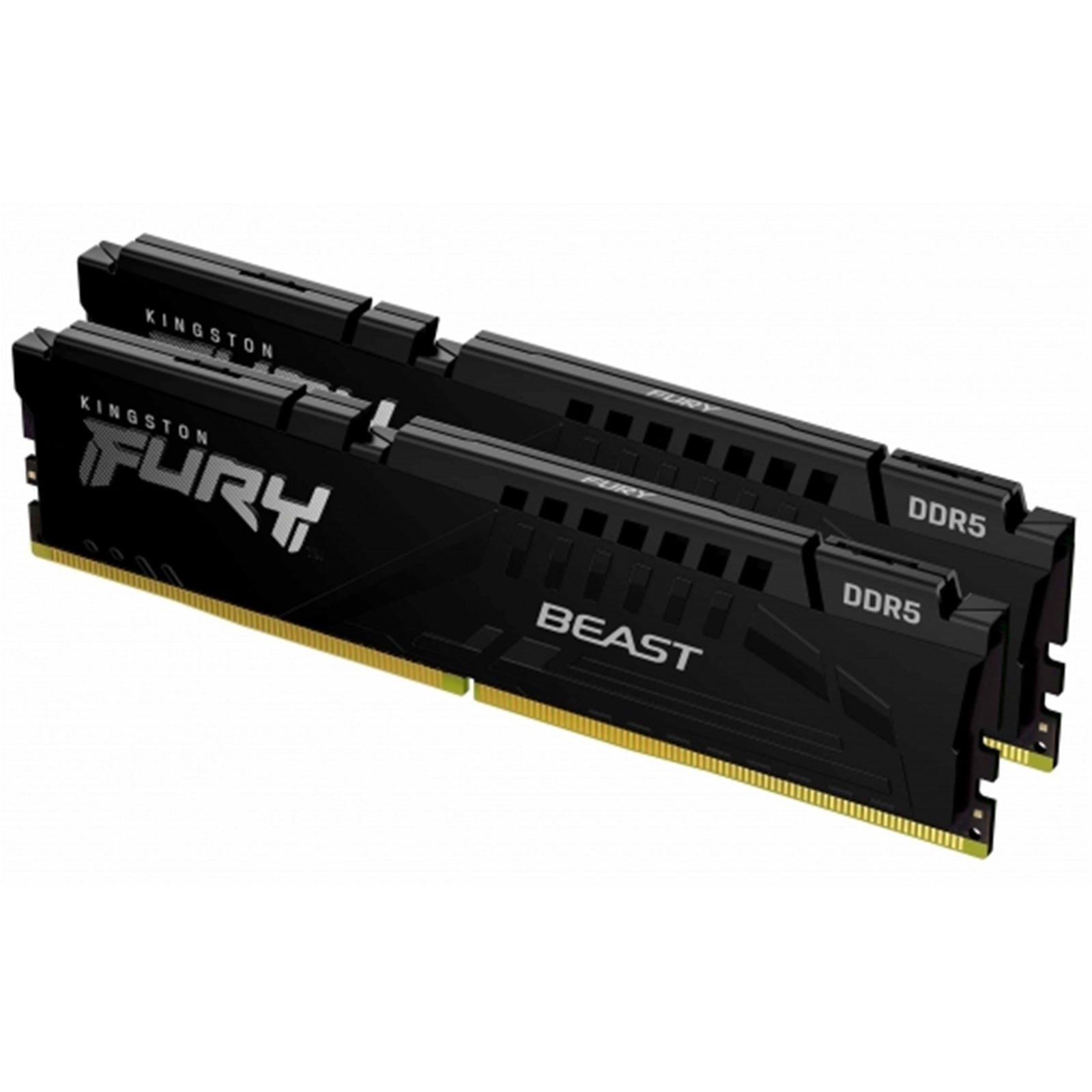 Kingston FURY Beast (KF560C36BBE2-32) 32GB System Memory, 6000MT/s, DDR5, CL36, DIMM, Black Kingston FURY Beast (KF560C36BBE2-32) 32GB System Memory, 6000MT/s, DDR5, CL36, DIMM, Black